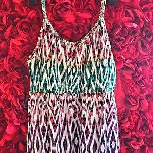 Style & Co. Multicolor Patterned Girls Dress Size XLarge